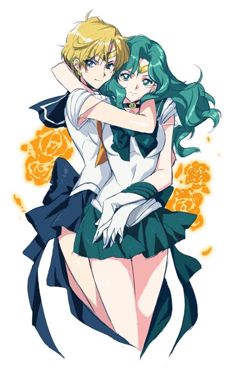 Uranus Neptune Sailor Moon R Wholesomeyuri