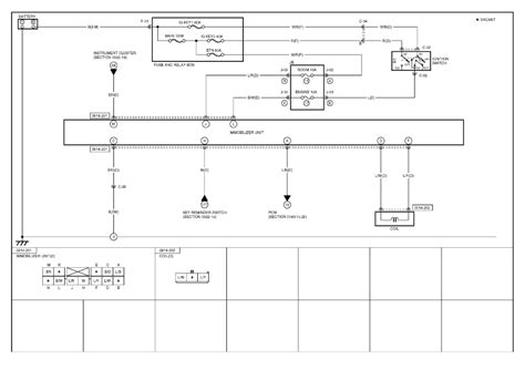 Immobilizer Circuit Wiring Diagram