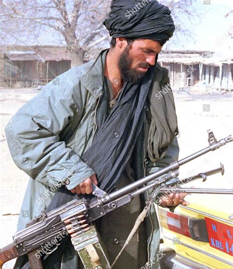 Taliban Fighter Taliban Fighter Walks His Editorial Stock Photo Stock