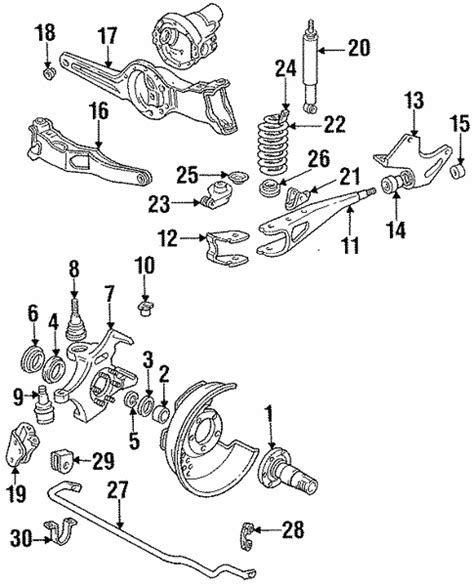 Suspension Components For 1996 Ford F 150 Oem Ford Parts