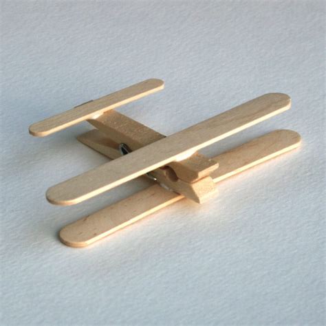 Christmas Ornament Popsicle Stick Airplane Crafts Country Porches