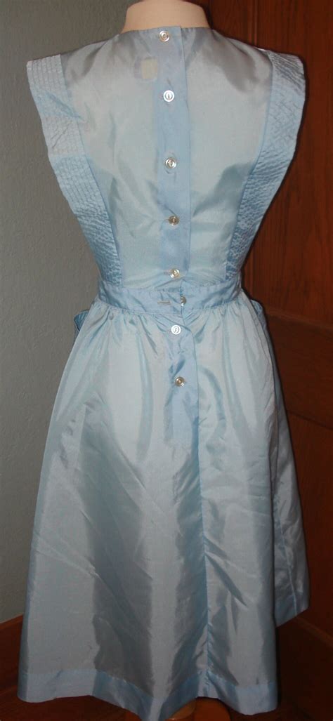 Vintage 60s Nursing School Uniform Dress Size 10 By James Uniforms