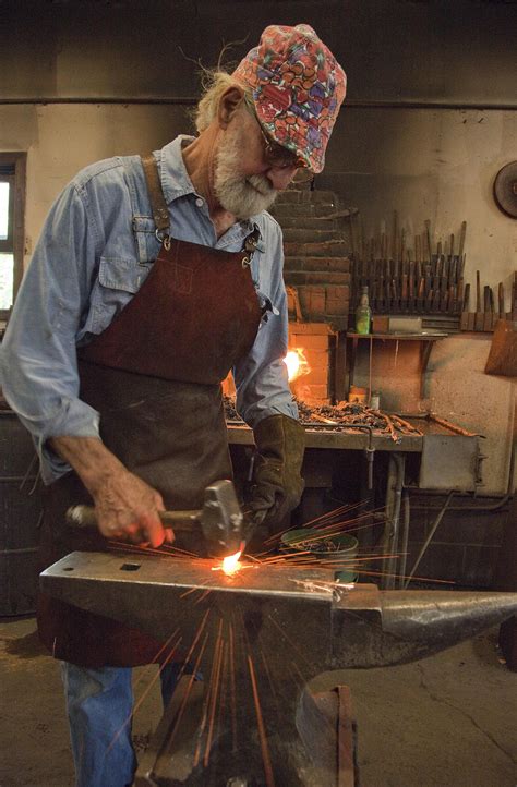 Offbeat Occupations: Ancient art of blacksmithing still in demand ...