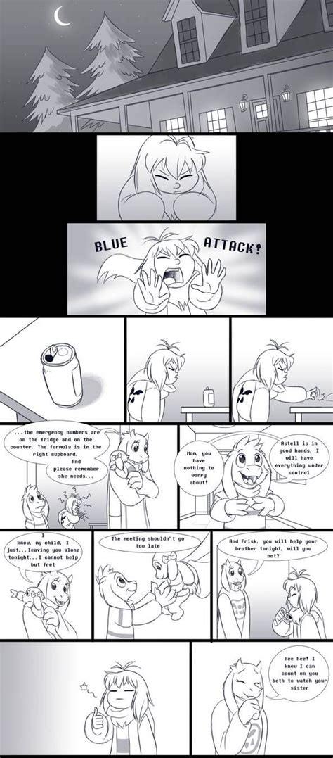 Siblingtale Babysitting Page 1 By Tc 96 On Deviantart Anime
