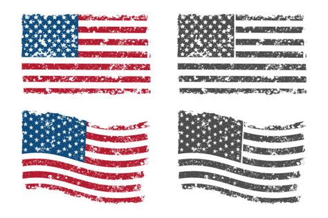 Worn American Flag Illustrations Royalty Free Vector Graphics And Clip