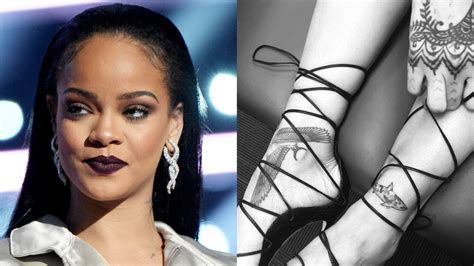 Rihannas Tattoo Artist Discusses Her New Shark Ink Exclusive Glamour