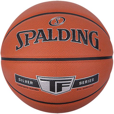 Spalding Tf Silver Composite Leather Indooroutdoor Basketball Orange