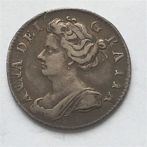 Sixpence 1705 Middlesex Coins