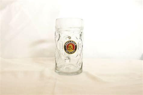 Paulaner Munchen 1 Liter German Beer Stein Mug Rastal Dimpled Glass Oktoberfest Antique Price