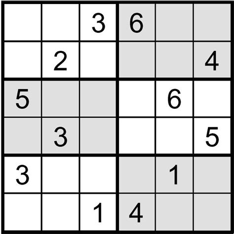 Easy Sudoku Puzzles To Print 6x6 Easy Sudoku 6x6 Related Keywords And Suggestions Easy Sudoku