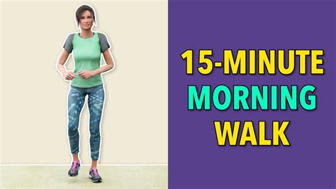 easy 15 minute morning walking exercise for seniors and beginners at home youtube
