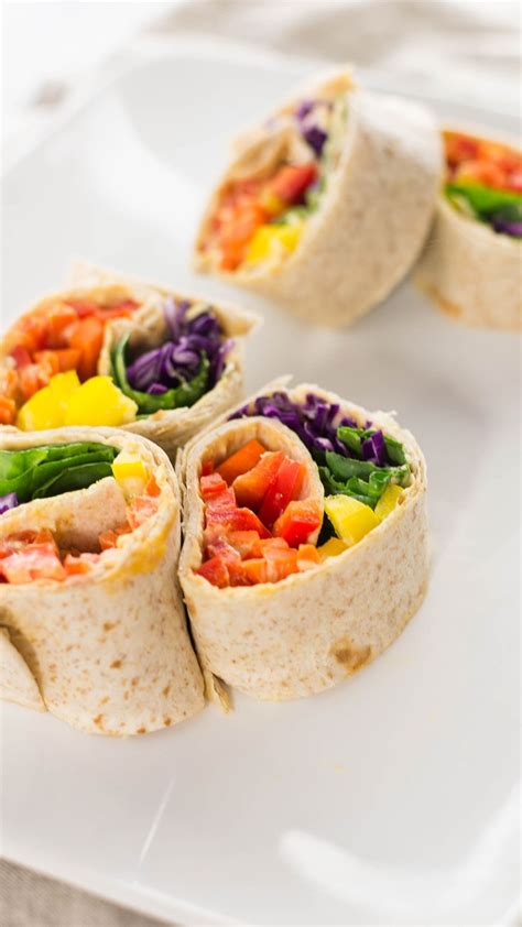Veggie Rainbow Pinwheels Recipe Appetizer Recipes Party Food