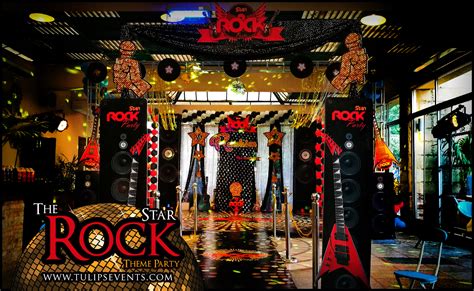 Rock Star Party Decor Best Birthday Party Planner In Lahore Pakistan