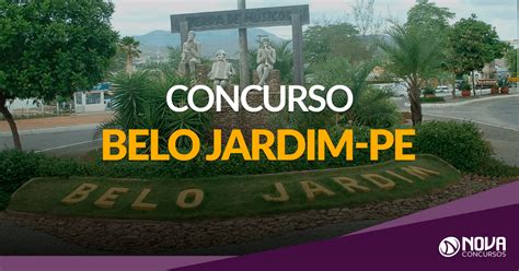 Concurso Prefeitura De Belo Jardim Pe Edital Oferta Vagas