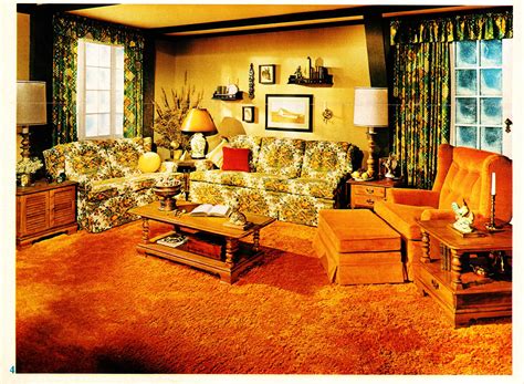 Sumak carpet, $11,500, 1st dibs; Interior Desecrations: A 1975 Home Furnishing Catalog ...