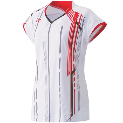 Yonex Womens 20235ex Cap Sleeve Top White