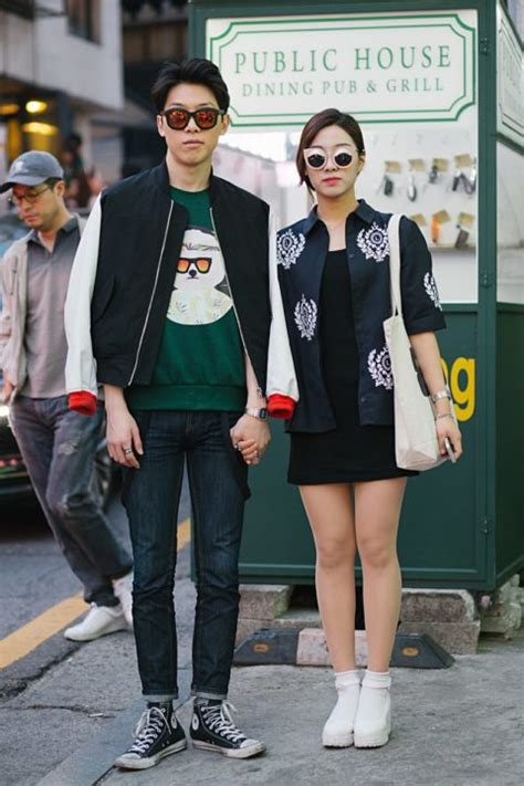 12 Photos That Prove The Matchy Matchy Korean Couple Look Is Street Styles Latest Trend