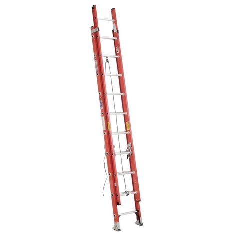 Werner 20 Ft Fiberglass Extension Ladder Type Ia Duty Rating D6220 2