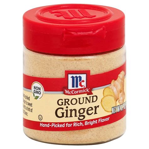 Mccormick Ground Ginger Shop Spices And Seasonings At H E B