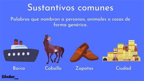 Ejemplos De Sustantivos Comunes Y Propios Con Dibujos