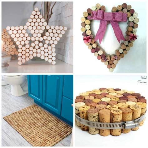 Wine Cork Projects Fun DIY Decor Made From Wine Corks