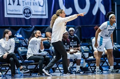 University Of Rhode Island Women S Basketball Routs Merrimack