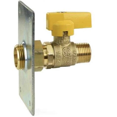 Pro Flex Csst Termination Plate With Valve 34 Pipe Size