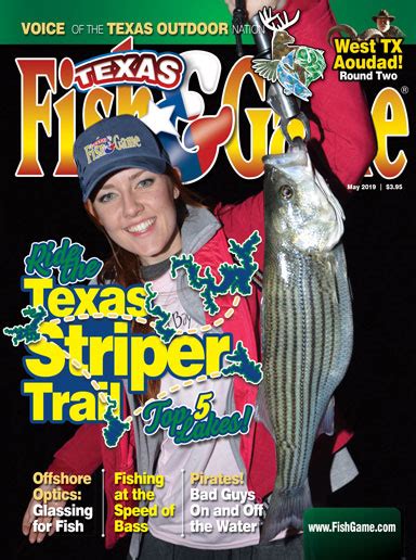 Issue Cover May 2019 Texas Fish And Game Magazine