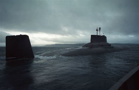 Project 941 Akula Typhoon Class This Picture Reminds Me Of The Intro From The Hunt For The