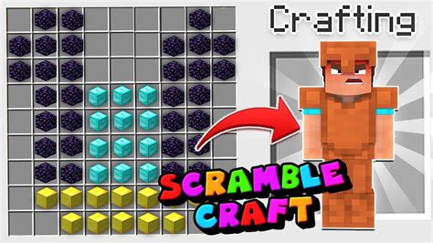 Minecraft Ultimate Crafting Recipe Sucks Scramble Craft Youtube
