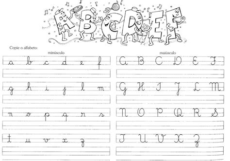 Caligrafia Alfabeto En Cursiva Veja Mais Ideias Sobre Alfabeto