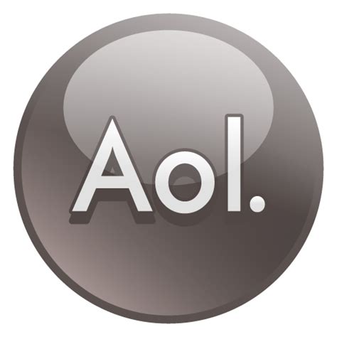 Aol Icon Glossy Social Iconset Social Media Icons