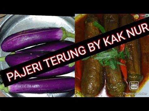 Goreng kelapa parut di dalam kuali tanpa minyak sehingga keperangan. PAJERI TERUNG BY KAK NUR.. - YouTube