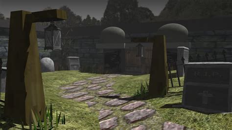 conker s bad fur day graveyard reimagined 3d warehouse