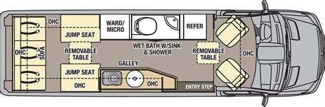 Class B Motorhome Floor Plan Class B Motorhomes Floor Plans Rv My XXX