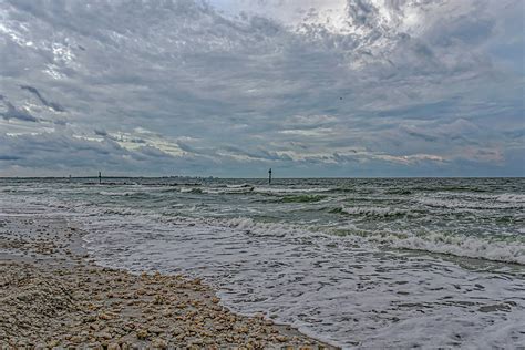 Stormy Skies At Honeymoon Island Florida Photograph By Rebecca Carr