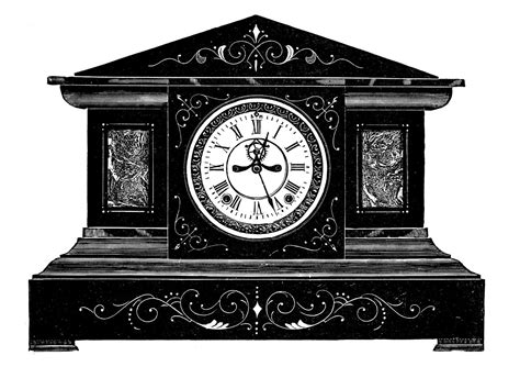 The Graphics Fairy Llc Vintage Alarm Clocks Fancy Clock Clock