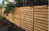 Wood Fence Yard Pictures
