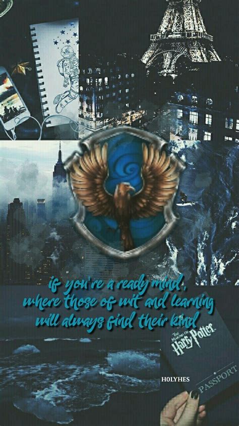 Aesthetic Blue And Harry Potter Image Lock Screen