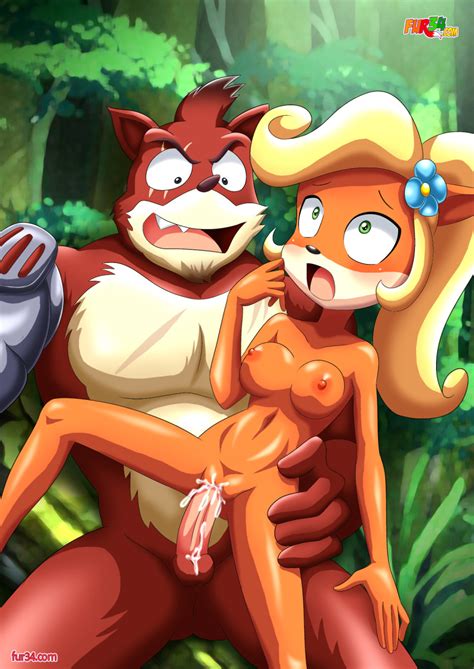 Rule 34 Anthro Bandicoot Bbmbbf Blonde Hair Blush