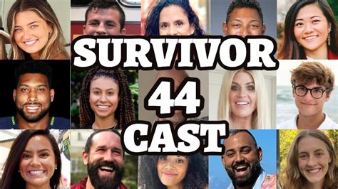 Survivor Cast Printable