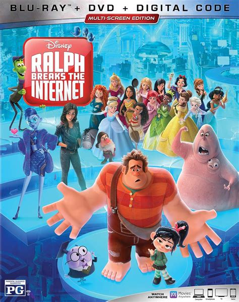 Ralph Breaks The Internet Blu Ray Amazon De Dvd Blu Ray