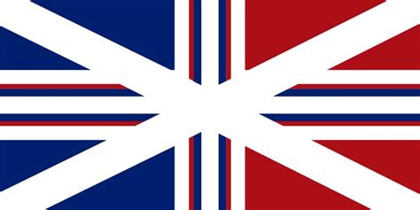 Alternate Franco British Union Jack Flag By Theko9isalivedeviantart