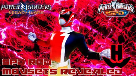 Spd Red Ranger Movesets Revealed Power Rangers Legacy Wars Youtube