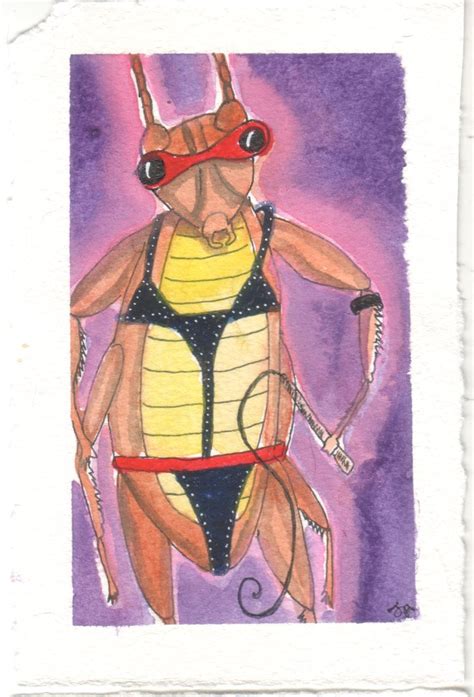 Mistress Cockroach Bandd Cockroach Painting You Re Here For The Art