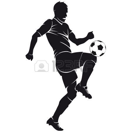 We offer high quality silhouette graphics in vector format. Stock Vector | Soccer drawing, Soccer art, Soccer players