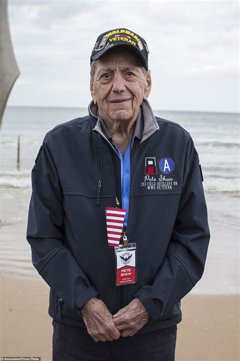 American World War Ii Veterans Returned To The Normandy Beaches 75