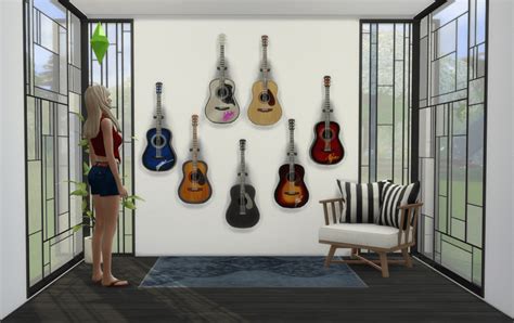 Awesome Guitar Custom Content For The Sims 4 — Snootysims