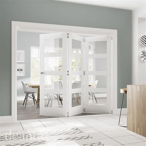 Coventry White 4 Light Clear Glass Internal Doors At Vivid Doors