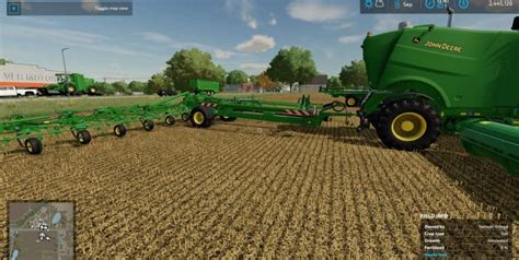 John Deere Big M 450 Mower With PTO V1 1 0 0 For FS22 Farming